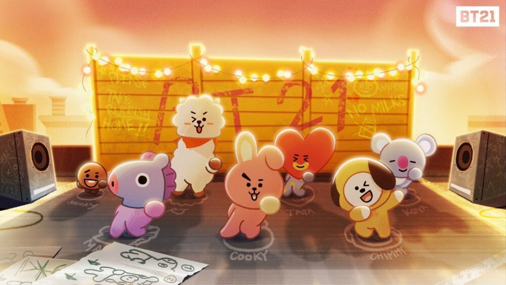 bt21 堆糖,美图壁纸兴趣社区
