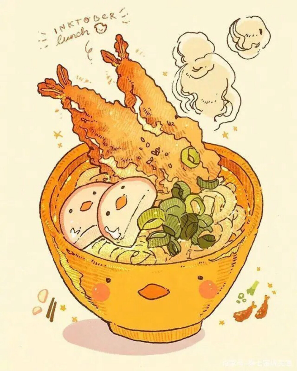 超萌宠物美食插画作品集 堆糖,美图壁纸兴趣社区