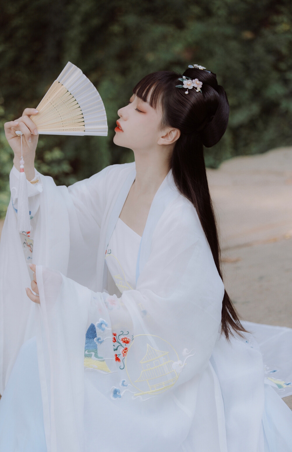 古风写真,清新,唯美,女头,背景,高清壁纸,by.楼语烟.