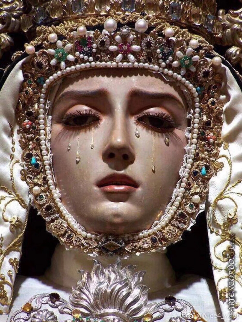 最美的圣母像图片