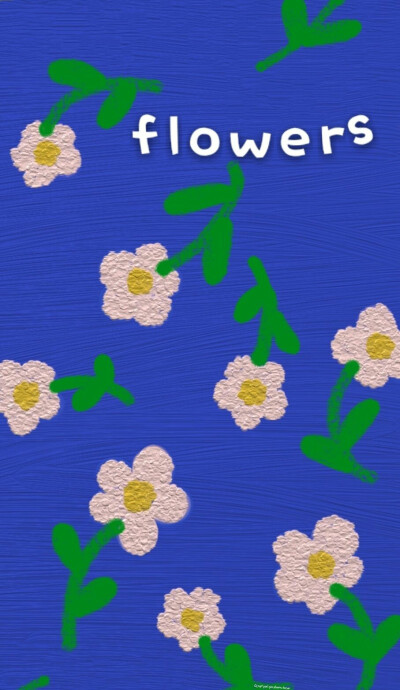 油画质感壁纸artset 高清壁纸 可爱简约 纯色壁纸插画手绘转载:vb晴天