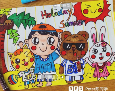 创意美术儿童作品