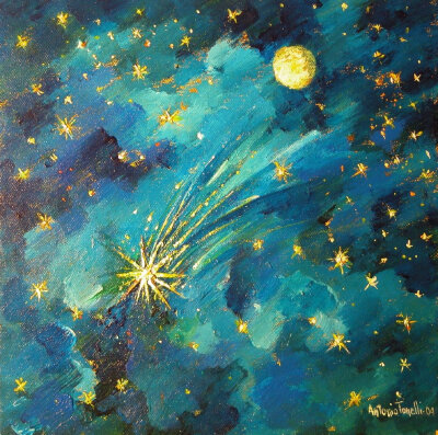 宇宙星河背景图