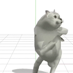 跳舞的猫表情动态图片图片