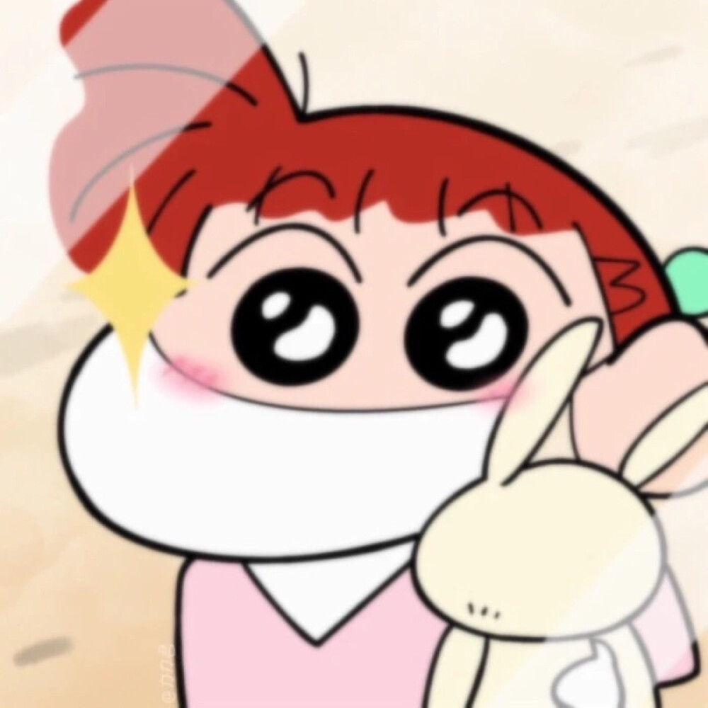 蜡笔小新头像也戴口罩了