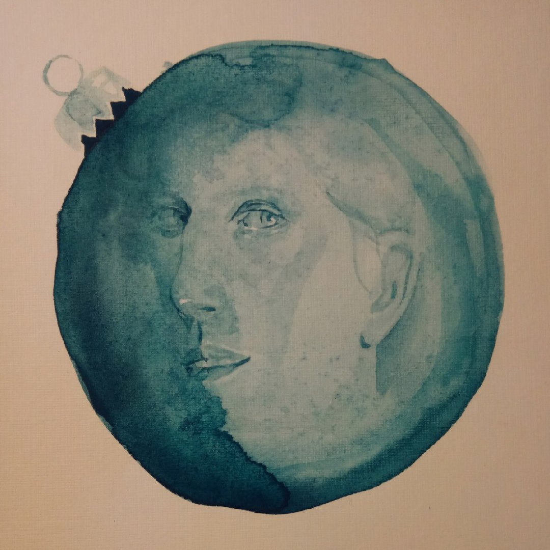 晕染水彩画作者:katherine reznichenko