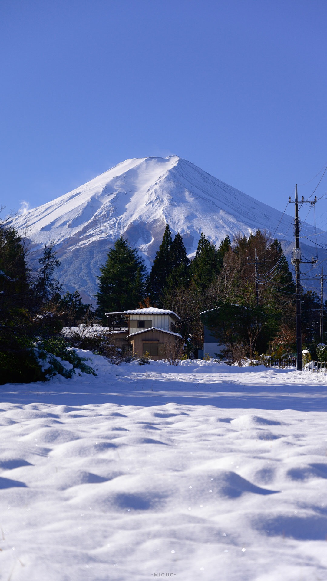 冬日富士山来自@清新小镇 的分享 by@米果mig