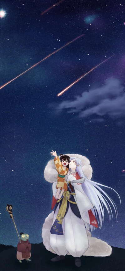 犬夜叉三人壁纸