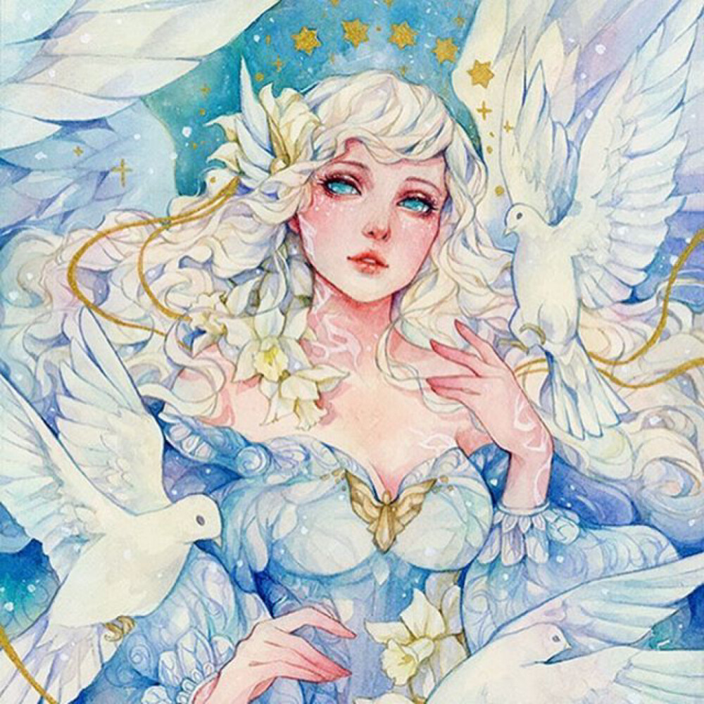 margaretmoralesart 水彩