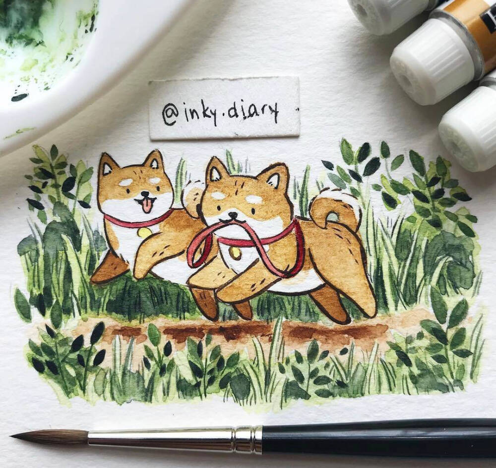 画家inky.diary