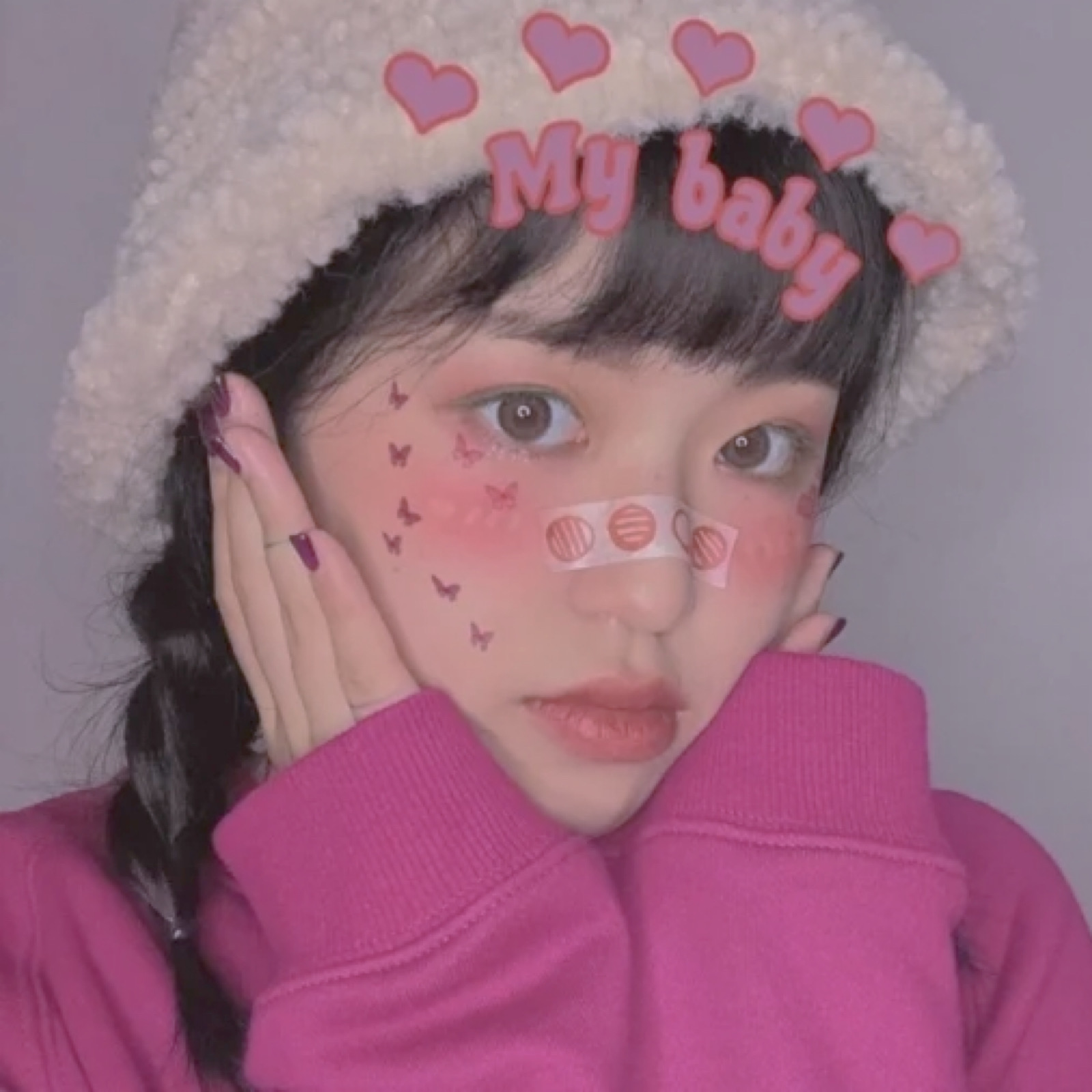 ins女头 二传标注女孩林柚