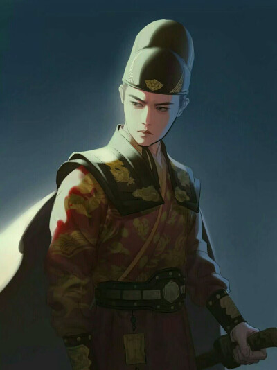 我好钟意那个站在人群中令人肃然起敬,身着飞鱼服,手持绣春刀的威武