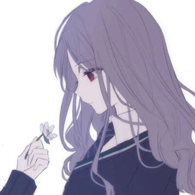 古风插画闺蜜头像