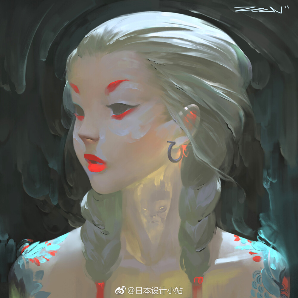 马来西亚的画师zeen chin