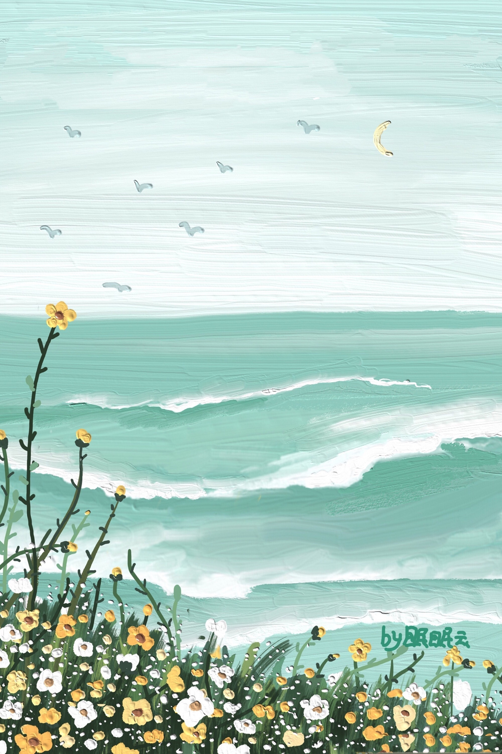 小清新插画壁纸