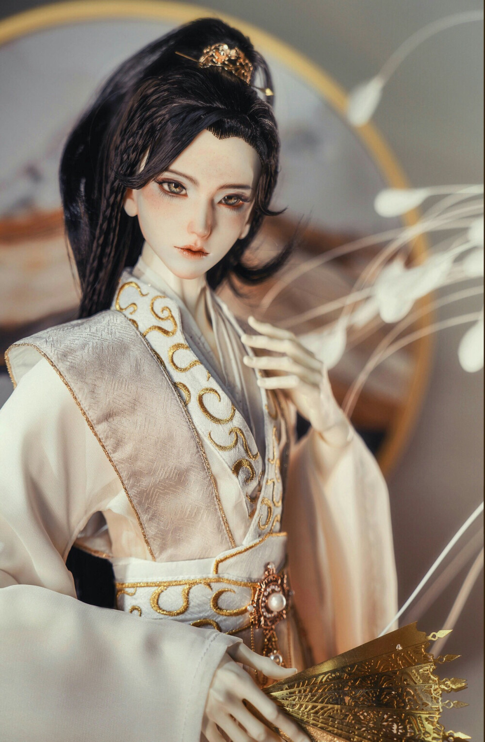 古风美男 sd娃娃 bjd 玩具 人偶 壁纸 萌物