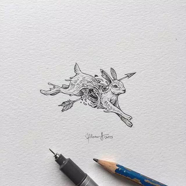来自插画师 kerby rosanes 手绘作品 | kerbyrosanes.com