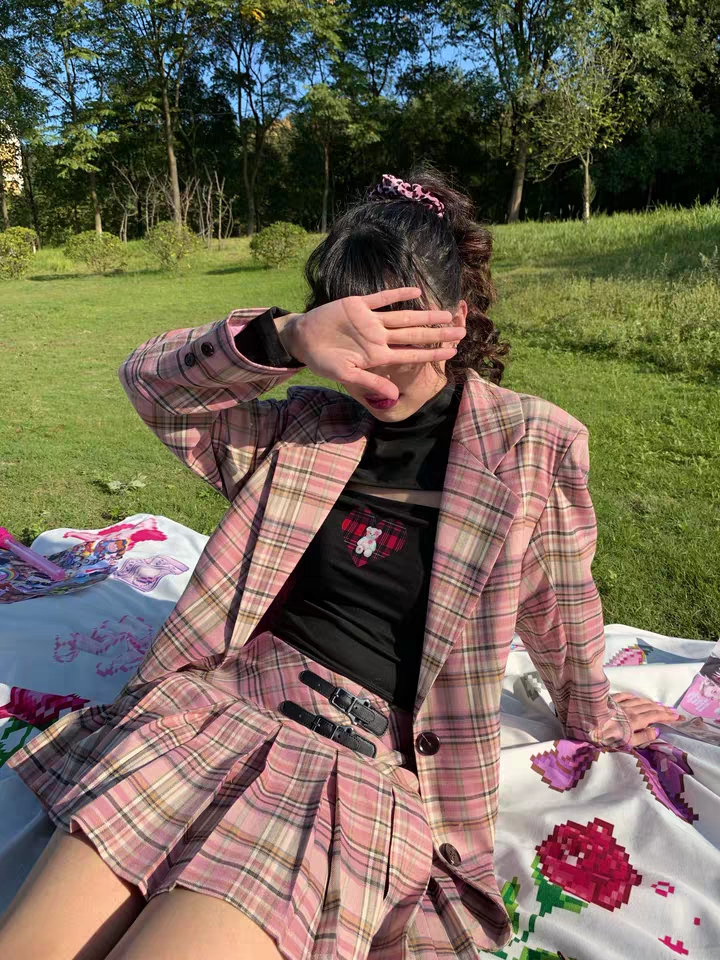 原宿风穿搭 服装搭配 软妹发型