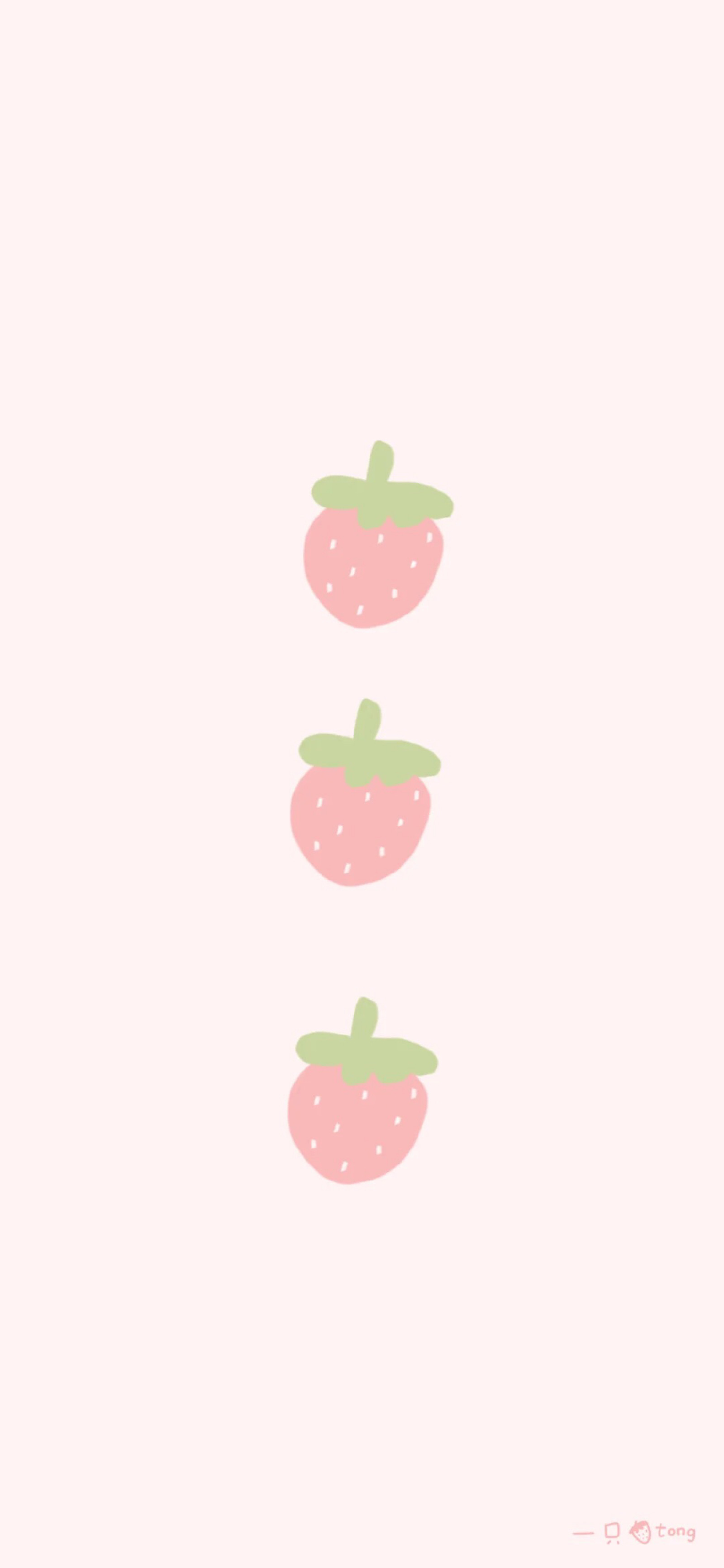 草莓 粉色 