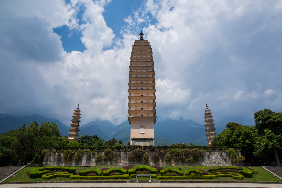 大理崇圣寺三塔 - 堆糖,美图壁纸兴趣社区