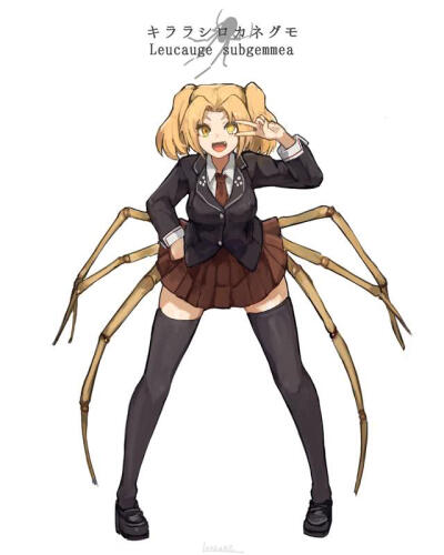 蜘蛛勇士拟人化图片