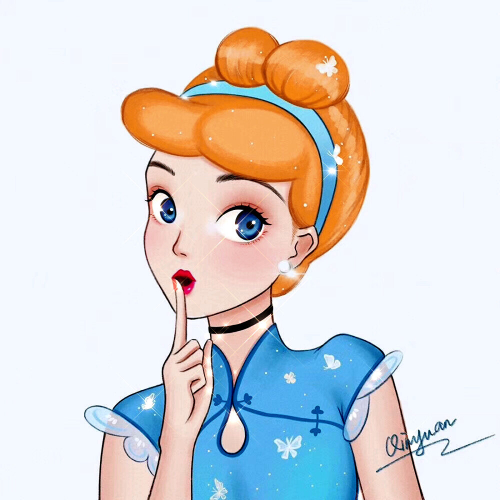 漫画迪士尼公主头像图片