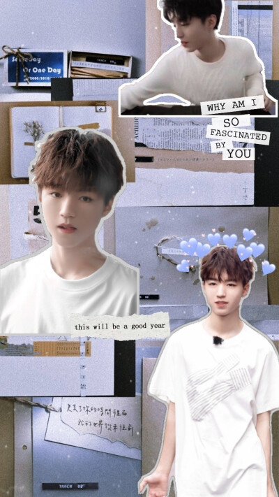 收集   点赞  评论  @奶茶味橘子|明星壁纸( ω ) tfboys/王俊凯