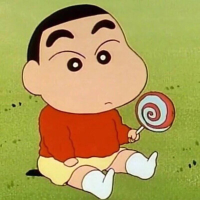 搞怪头像第一季的蜡笔小新画风真的太可爱啦