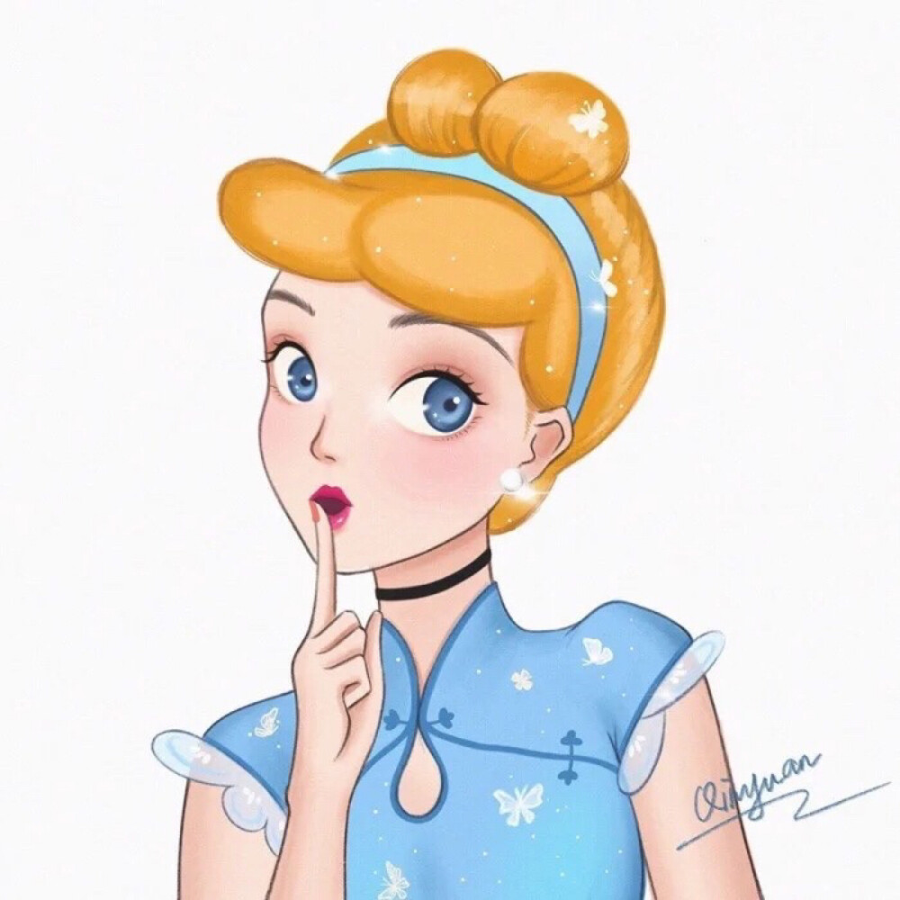 迪士尼公主头像奶茶图片