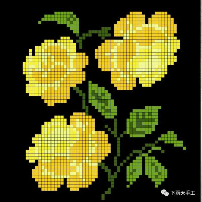 十字绣图纸61花