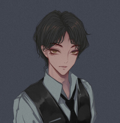 动漫头像 情头转自微博画师/id:一捆蒜 [二转注明出处,喜关]