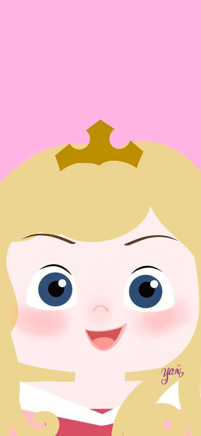 迪士尼公主漫画脸图片