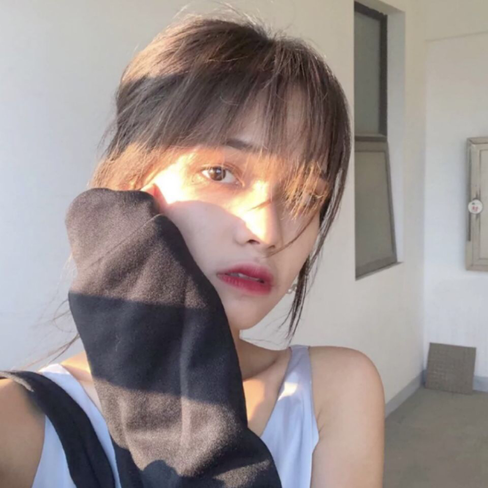 ins女头/闺蜜头像 二传标注dt女孩林柚