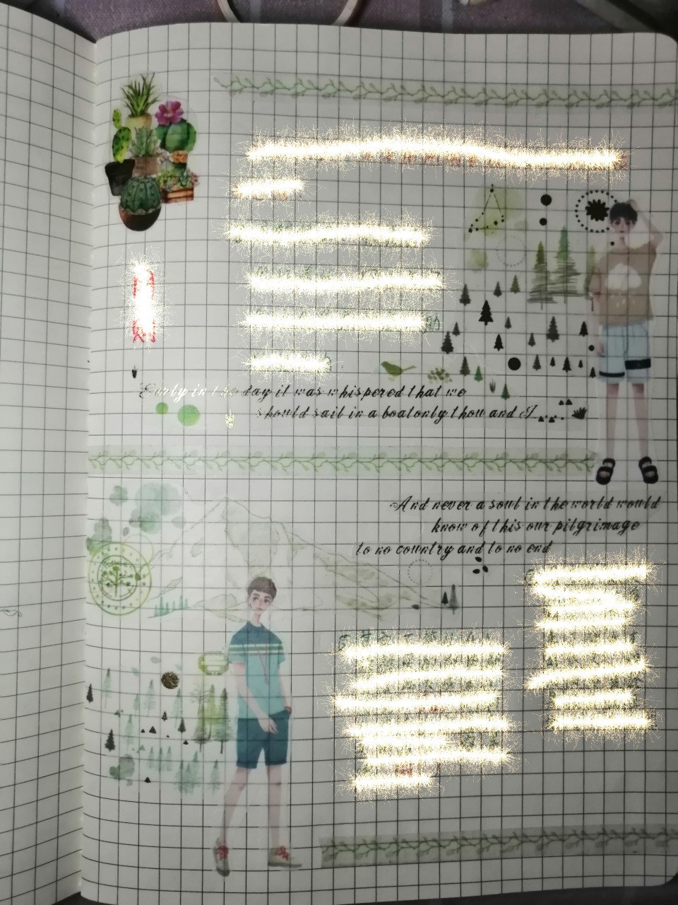 超治愈植物笔记排版