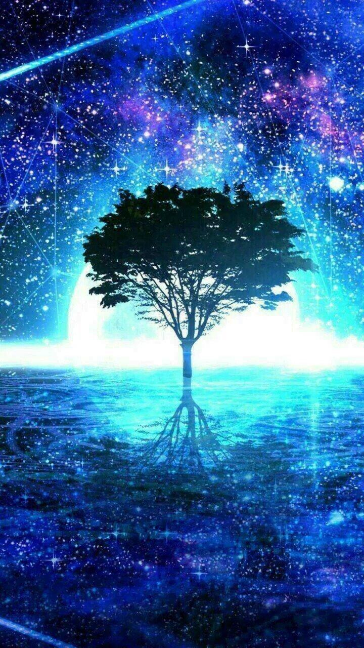 我看过一片很美的星空,那时我脑海里第一时间想起的是你的眼睛,头顶