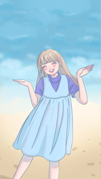 治愈系少女