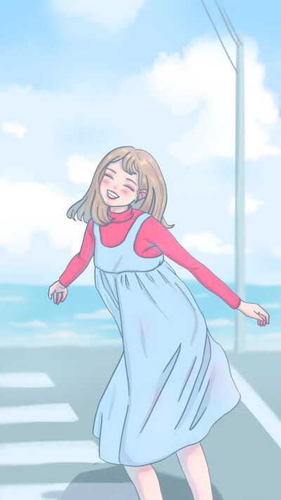 治愈系少女