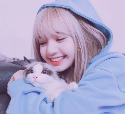 lisa与猫猫三人闺蜜头/头像