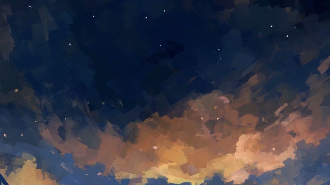手绘天空 - 堆糖,美图壁纸兴趣社区