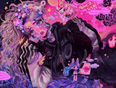 花里胡哨*插画艺术家 eunpyon【侵删】
