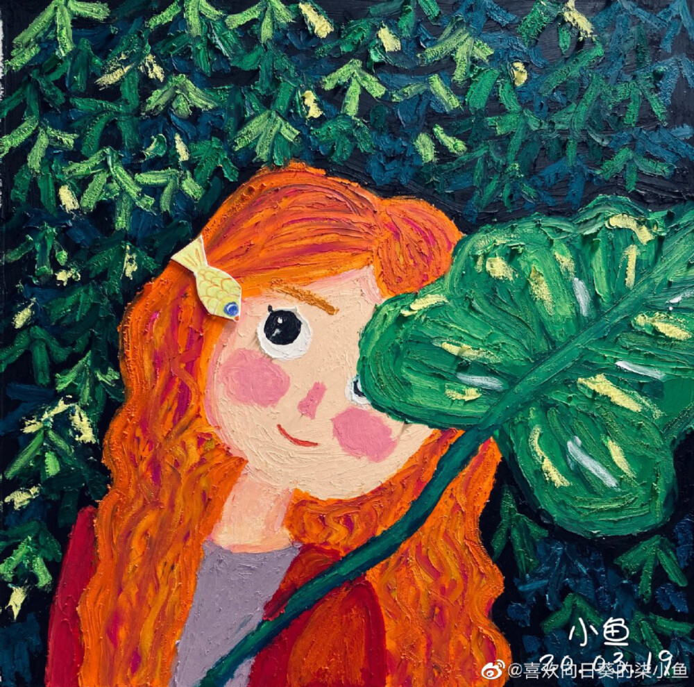 油画棒 - 堆糖,美图壁纸兴趣社区