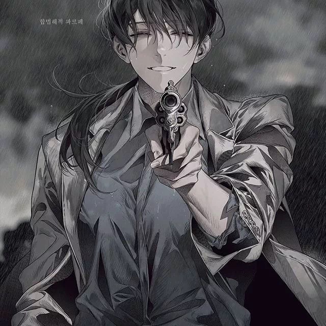 一瞥°|高级插画档°|资深插画师专栏°|帅气的男生头像°|韩国插画师