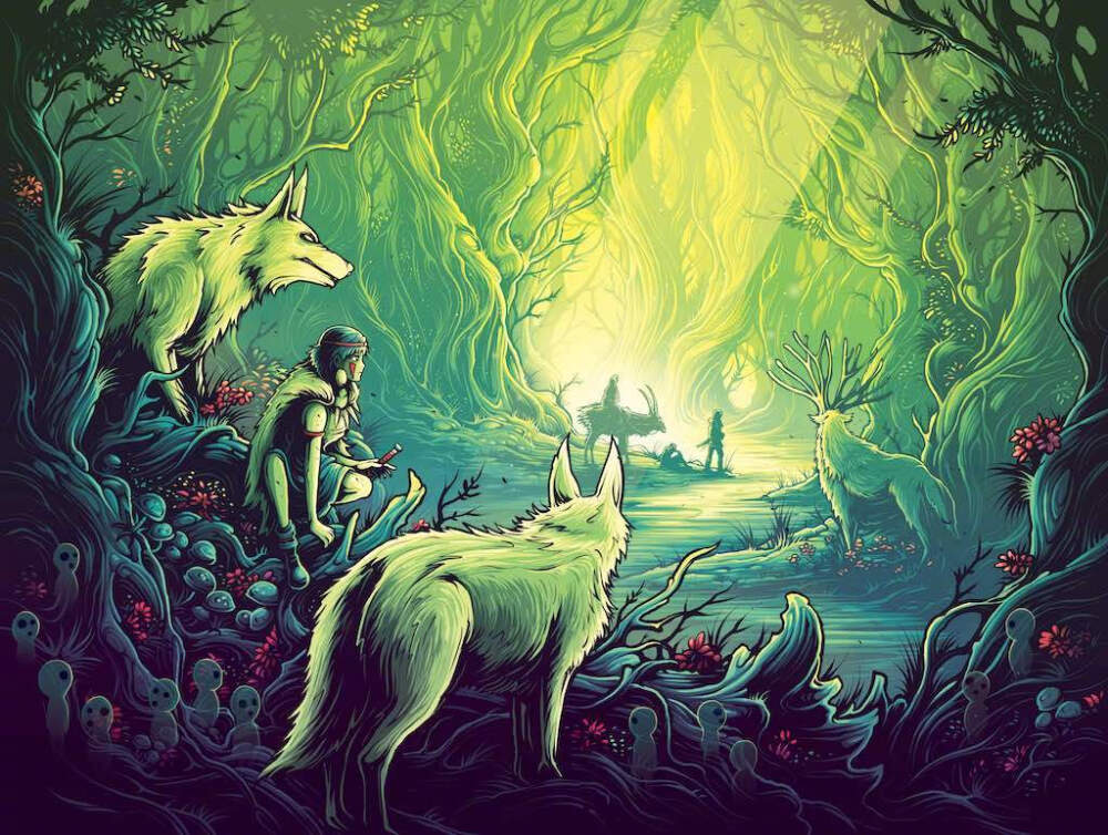 【插画设计】英国插画家 dan mumford 绘画作品 | www.dan-mumford.