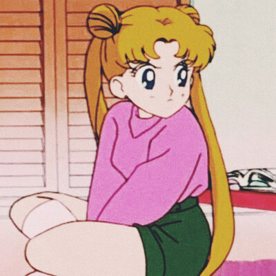 旧漫美少女战士微信头像