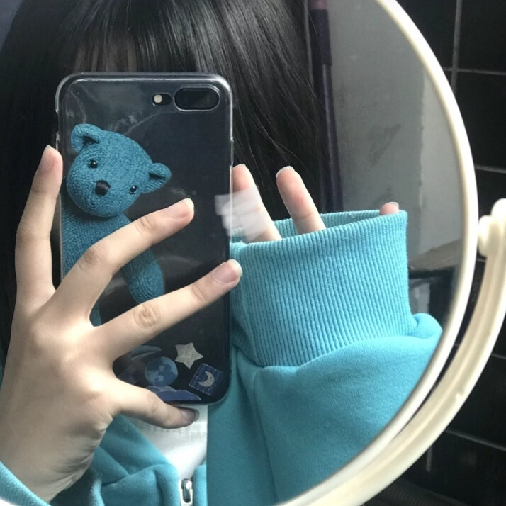 日系风格女头 ins部位可爱萝莉 自截