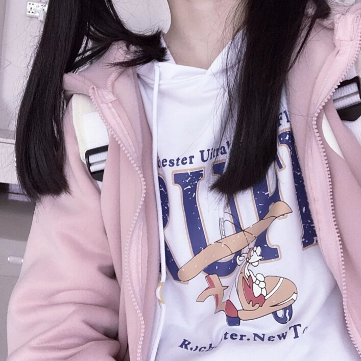 日系风格女头 ins部位可爱萝莉 自截