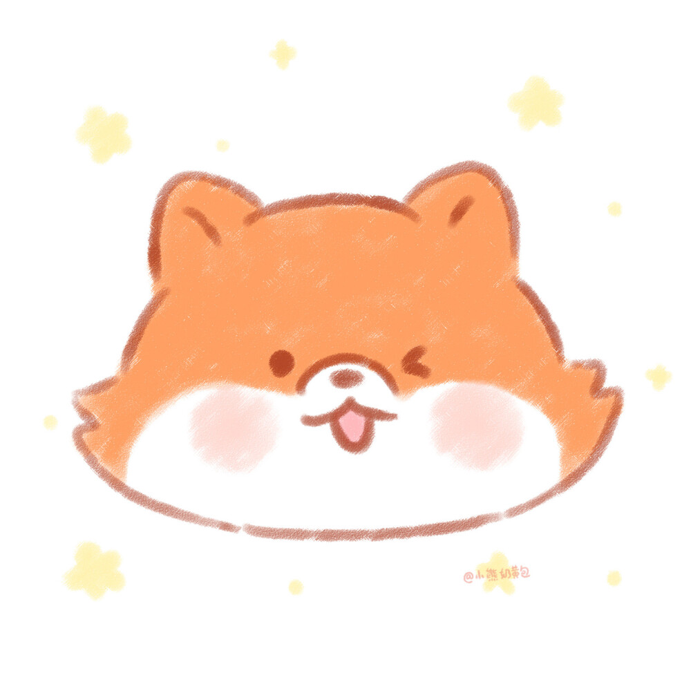 小熊奶黄包可爱头像