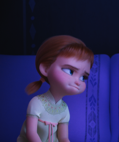《frozenⅡ》幼年anna 头像 表情包 转自冰雪大冒险吧https://tieba