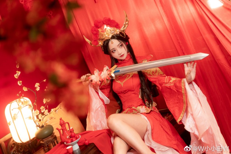王者荣耀露娜一生所爱 coser 小柔seeu