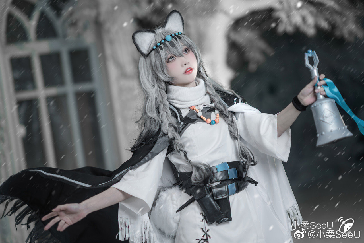 明日方舟初雪cos coser小柔seeu - 堆糖,美图壁纸兴趣社区